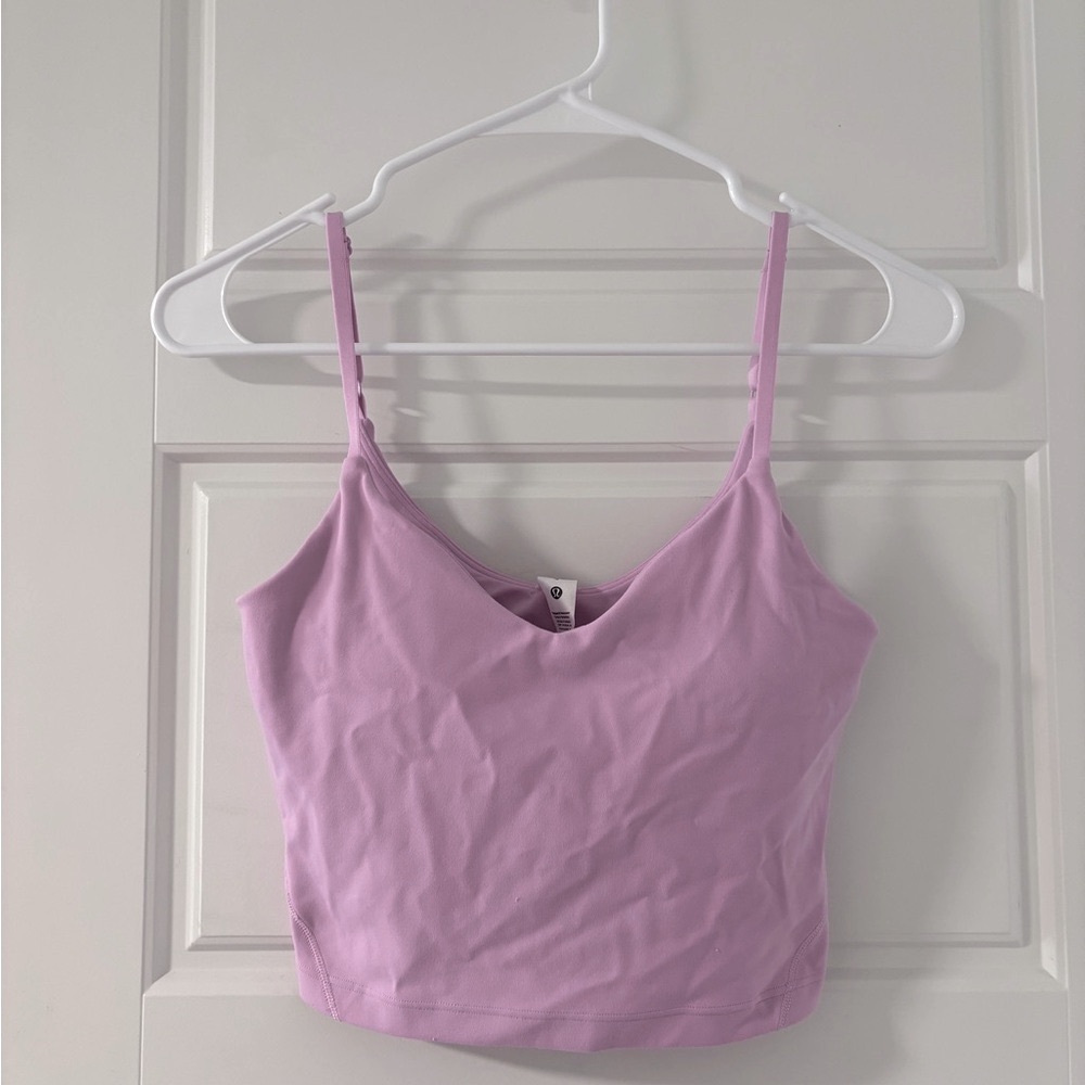 Pink Lululemon tank top